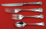 Kings by CJ Vander English Sterling Silver Dinner Size Place Setting(s) 4pc