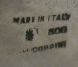 Fratelli Coppini Italian .800 Silver Sugar and Creamer Set 2pc Repoussed (#2771)