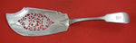 English Victorian Sterling Silver Fish Server London 1834 by JB pierced  12"