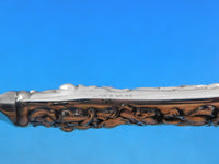 Irian by Wallace Sterling Silver Steak Knife HH with Stainless Blade Orig 10"