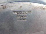 Sterling Silver Gravy Boat Underplate 2pc Set Retailer Schwanke-Kasten Co #7528