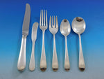 French Colonial Engraved by Blackinton Sterling Silver Flatware Set 48 pieces