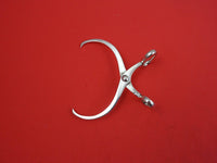 Pattern unknown by Lunt Sterling Silver Sugar Nips #102  3 1/4"