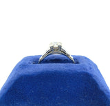 Vintage 14k Gold 1/2 Carat Genuine Natural Diamond Engagement Ring (#J5356)