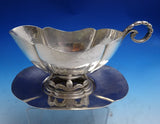 Sterling Silver Gravy Boat Underplate 2pc Set Retailer Schwanke-Kasten Co #7528