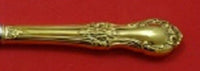 Wild Rose Vermeil By International Sterling Silver Regular Knife 9 1/4" Gold