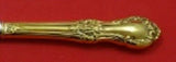 Wild Rose Vermeil By International Sterling Silver Regular Knife 9 1/4" Gold