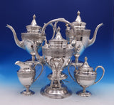 Wedgwood by International Sterling Silver Tea Set 6pc (#7681) Beautiful!