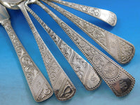 Tudor by Gorham Sterling Silver Flatware Set 12 Service 72 pcs Rare Multi-motif