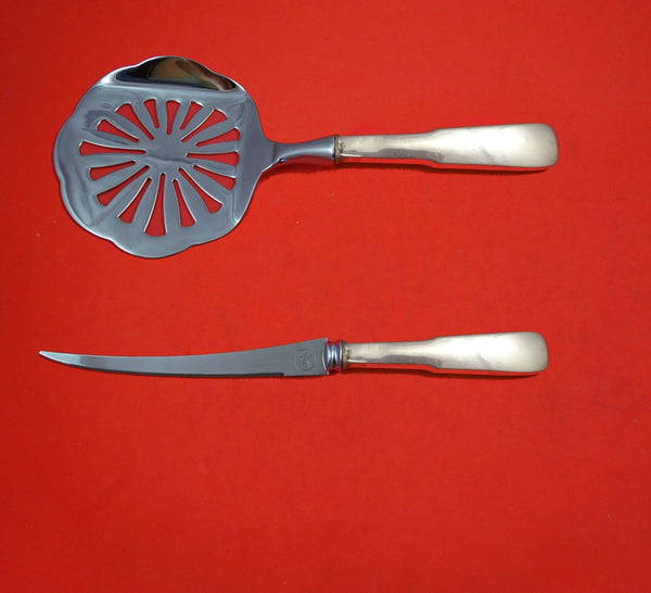 Eighteen Ten 1810 by International Sterling Silver Tomato Serving Set 2pc Custom