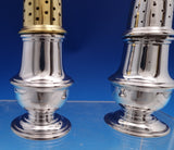 Faneuil by Tiffany and Co Sterling Silver Salt and Pepper Shaker Set 2pc (#8504)