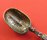 C. Saunders F. Shepherd English Estate Sterling Silver Coronation Spoon Vermeil