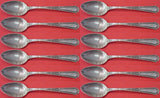 Louis XIV by Towle Sterling Silver Demitasse Spoon Set 12 pieces 4 1/4"