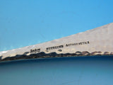 Applied Metals by Gorham Sterling Fish Server Copper Berries Copper Gold Leaves