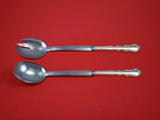 Angelique by International Sterling Silver Salad Serving Set Modern Custom 2pc