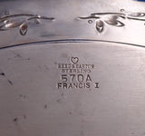 Francis I by Reed and Barton Sterling Silver Gravy Boat #570A w/Underplate #8760