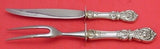 Francis I by Reed and Barton Old Sterling Silver Roast Carving Set HH WS 2-Piece