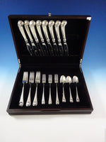 Williamsburg Shell by Stieff Sterling Silver Dinner Flatware Set 8 Service 32 Pc