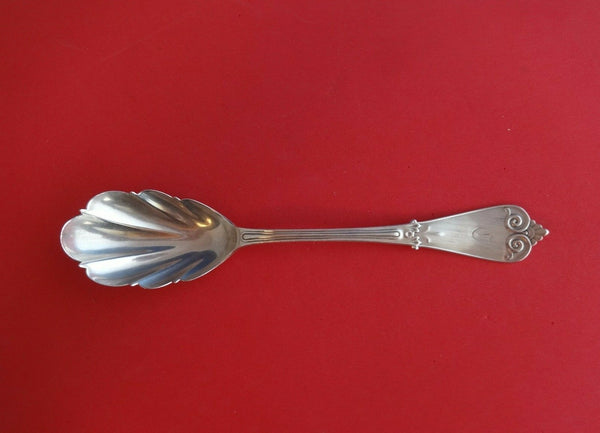Beekman by Tiffany and Co Sterling Silver Preserve Spoon Shell Bowl 7"