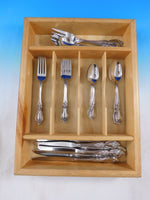 Plantation by Community Stainless Steel Flatware Set for 6 Service 33 Pieces