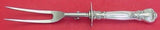 Chantilly by Gorham Sterling Silver Roast Carving Fork 10 3/4" Serving Heirloom