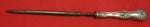 Dorothy Vernon by Whiting Sterling Silver Roast Carving Hone HH WS 13 3/4"