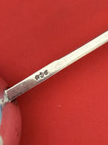 Bust by Gorham Sterling Silver Cracker Scoop Figural GW on cube 8 3/4" no mono