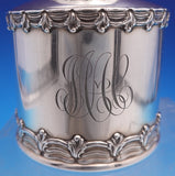 Wave Edge by Tiffany and Co Sterling Silver Tea Caddy 4 1/4" x 3 1/2" (#6960)