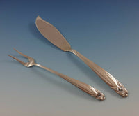 King Christian by Wallace Sterling Silver Flatware Set For 12 Service 67 Pieces