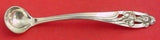Silver Iris by International Sterling Silver Mustard Ladle Custom Made 4 1/2"