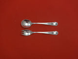 Madam Jumel by Whiting Sterling Silver Baby Child Set 2pc 4 3/4" Custom Made