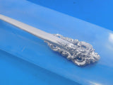 Grande Baroque by Wallace Sterling Silver Relish Scoop Custom Made 5 3/4"