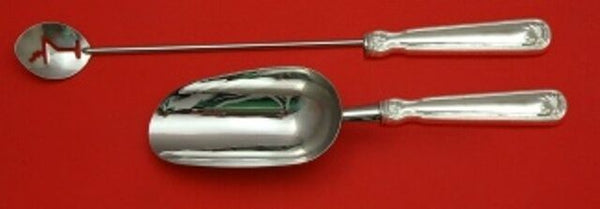 Shell and Thread by Tiffany and Co Sterling Silver Bar Set 2pc Custom HHWS