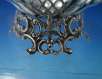 English Sterling Silver Sweet Meat Dish Pair with Bows and Flowers (#5357)