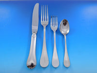 Berry by Christofle Capricorne Stainless Steel Flatware Service Set 100 pcs