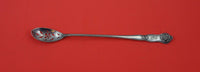 Adolphus by Mount Vernon Sterling Olive Spoon long pierced w/ flower 8 3/4"