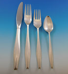 Diamond by Reed and Barton Sterling Silver Flatware Set Service 48 pieces Modern
