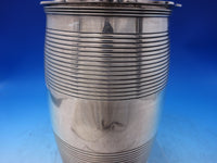 Thomas Hayter English Georgian Sterling Silver Tankard w/ Ribbed Barrel (#7156)