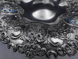 Floral by Tiffany and Co Sterling Silver Compote Raised w/Flowers 8 3/4" (#8883)