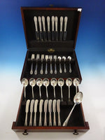 Riviera by International Sterling Silver Flatware Set For 8 Service 49 Pieces