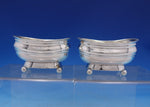 English Georgian Sterling Silver Salt Sellers Master Pair Thomas Watson (#7069)