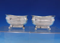 English Georgian Sterling Silver Salt Sellers Master Pair Thomas Watson (#7069)