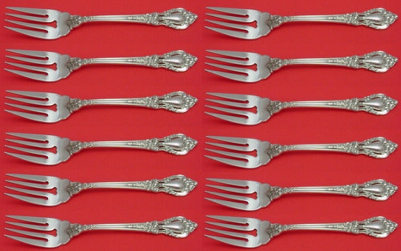 Eloquence by Lunt Sterling Silver Salad Fork 6 3/8" Set of 12