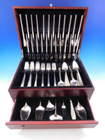 Dimension by Reed & Barton Sterling Silver Flatware Service for 12 Set 79 pcs