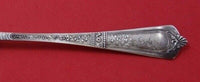 Domestic by Gorham Sterling Silver Serving Spoon Pierced 9-Hole Custom 8 1/4"