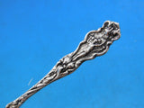 Irian by Wallace Sterling Silver Nut Spoon Gold Washed 5" Serving Silverware