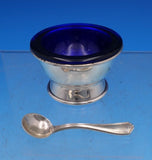 Hepplewhite by Reed and Barton Sterling Silver Salt Dip Cobalt Liner Spoon #7992