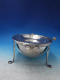 English Silver on Copper Warming Dome with Stand c. 1800 8" x 1 1/2" (#5978)
