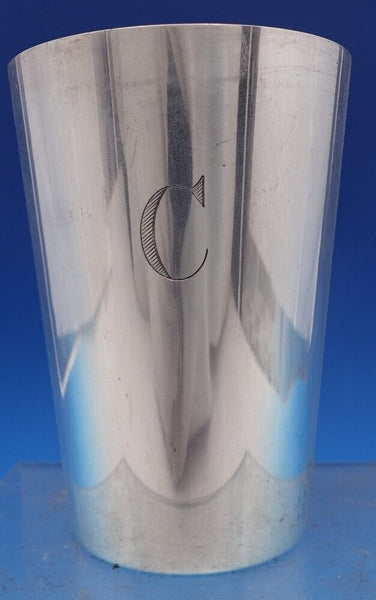 Faneuil by Tiffany and Co Sterling Silver Drinking Cup 4 1/2" C Monogram (#8414)