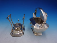 Fairfax by Durgin-Gorham Sterling Silver Kettle On Stand Marked #04 (#4102)